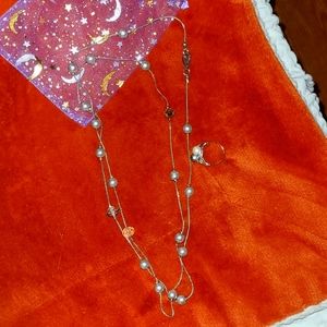 Vintage faux pearl set